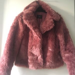 Super cute furry coat